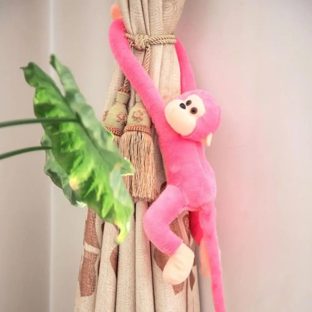 Colorful Plush Monkey Toys - Long-Armed Hanging Doll
