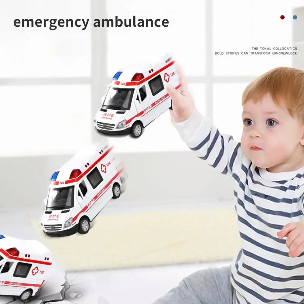 Ambulance Toy Car Large Rescue Vehicle