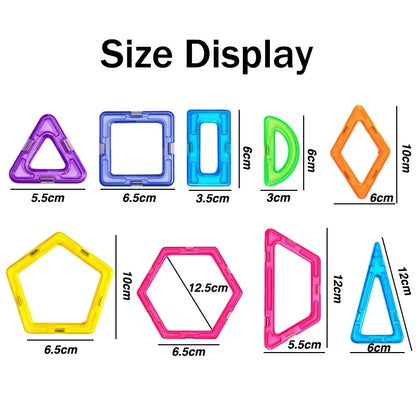 Big Size Magnetic Blocks for Kids - STEM Building Toys