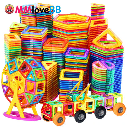 Big Size Magnetic Blocks for Kids - STEM Building Toys