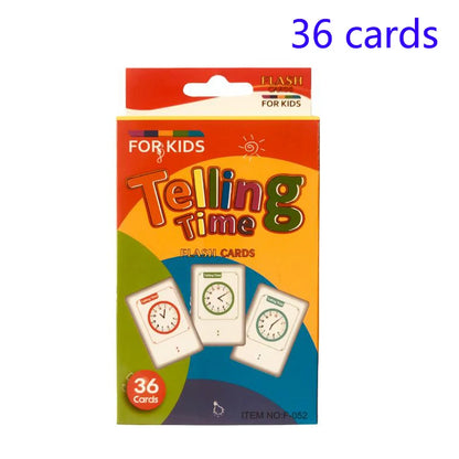 Children Cognition Cards - Body Parts, Animals, Fruits Flashcards