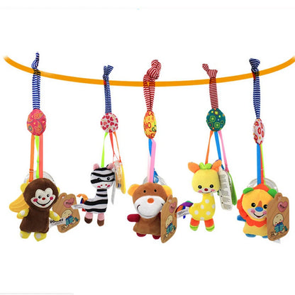 ASWJ Baby Rattles Bell Toy - Stroller & Crib Hanging Teether