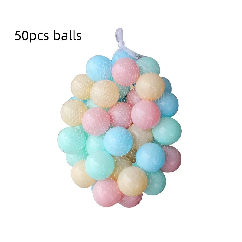 120cm Kids Playpen Ball Pool with Basketball Hoop