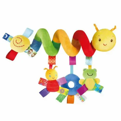 Baby Crib Hanging Rattles - Stroller & Car Seat Spiral Toy