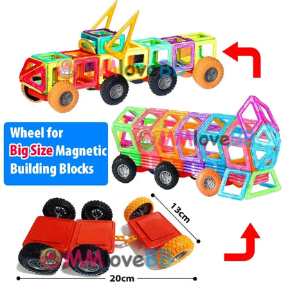 Big Size Magnetic Blocks for Kids - STEM Building Toys