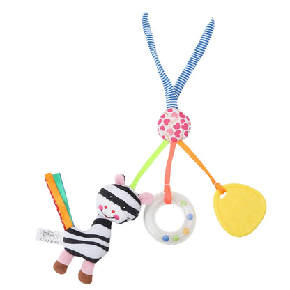 ASWJ Baby Rattles Bell Toy - Stroller & Crib Hanging Teether