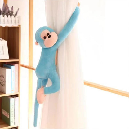 Colorful Plush Monkey Toys - Long-Armed Hanging Doll