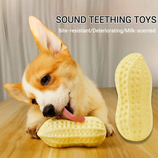 Pet Toys TPR Simulation Peanut Sound Toy Vegetable Series Dog