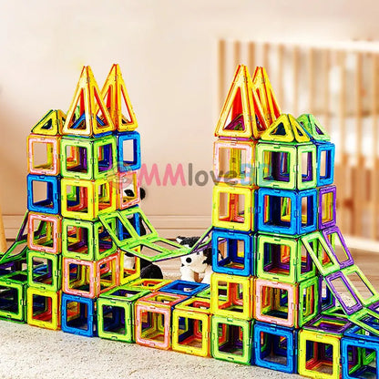 Big Size Magnetic Blocks for Kids - STEM Building Toys