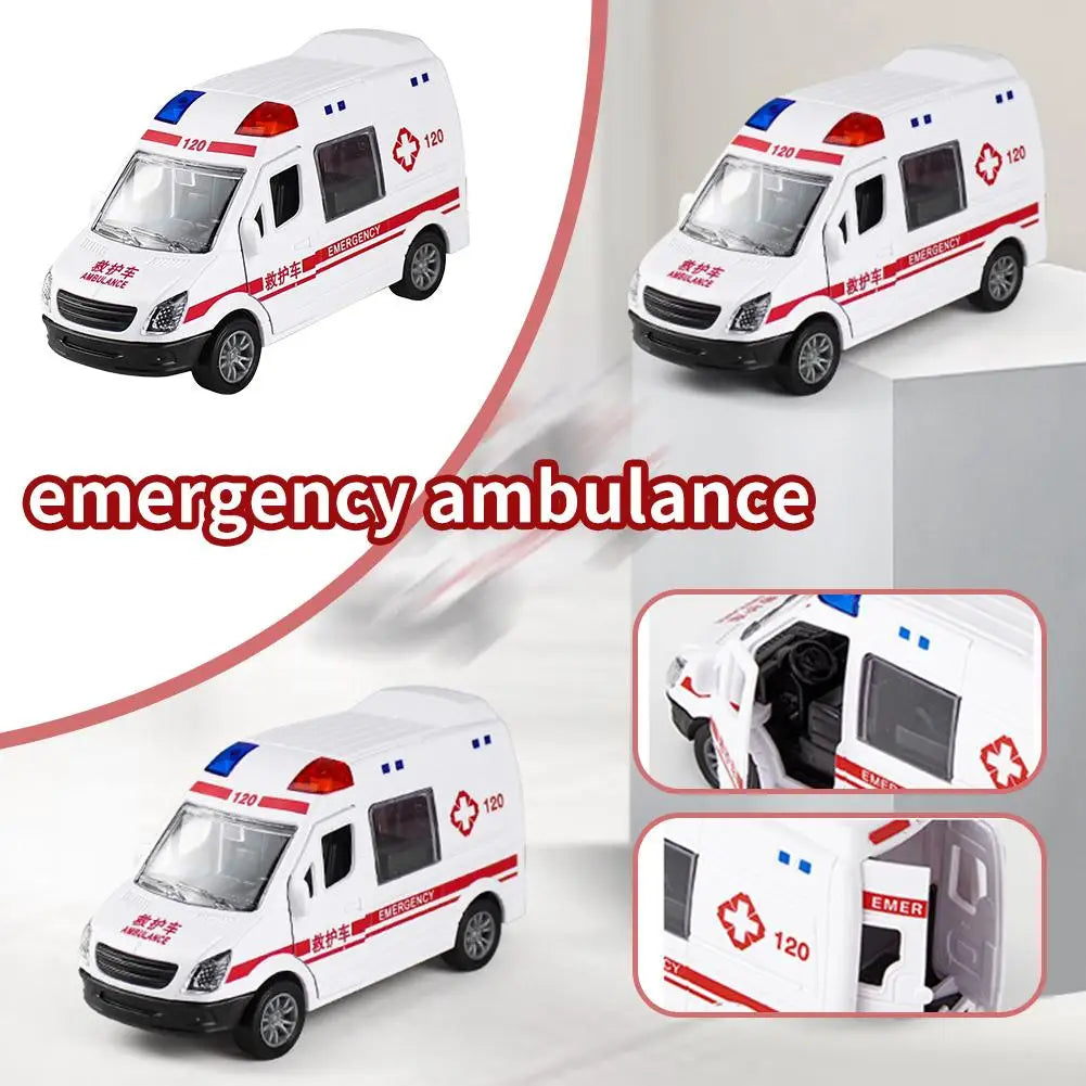 Ambulance Toy Car Large Rescue Vehicle