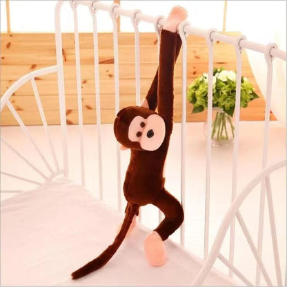 Colorful Plush Monkey Toys - Long-Armed Hanging Doll