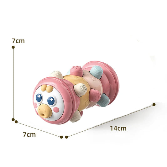 Inflatable Baby Crawling Roller Toy - Sensory Tummy Time Toy