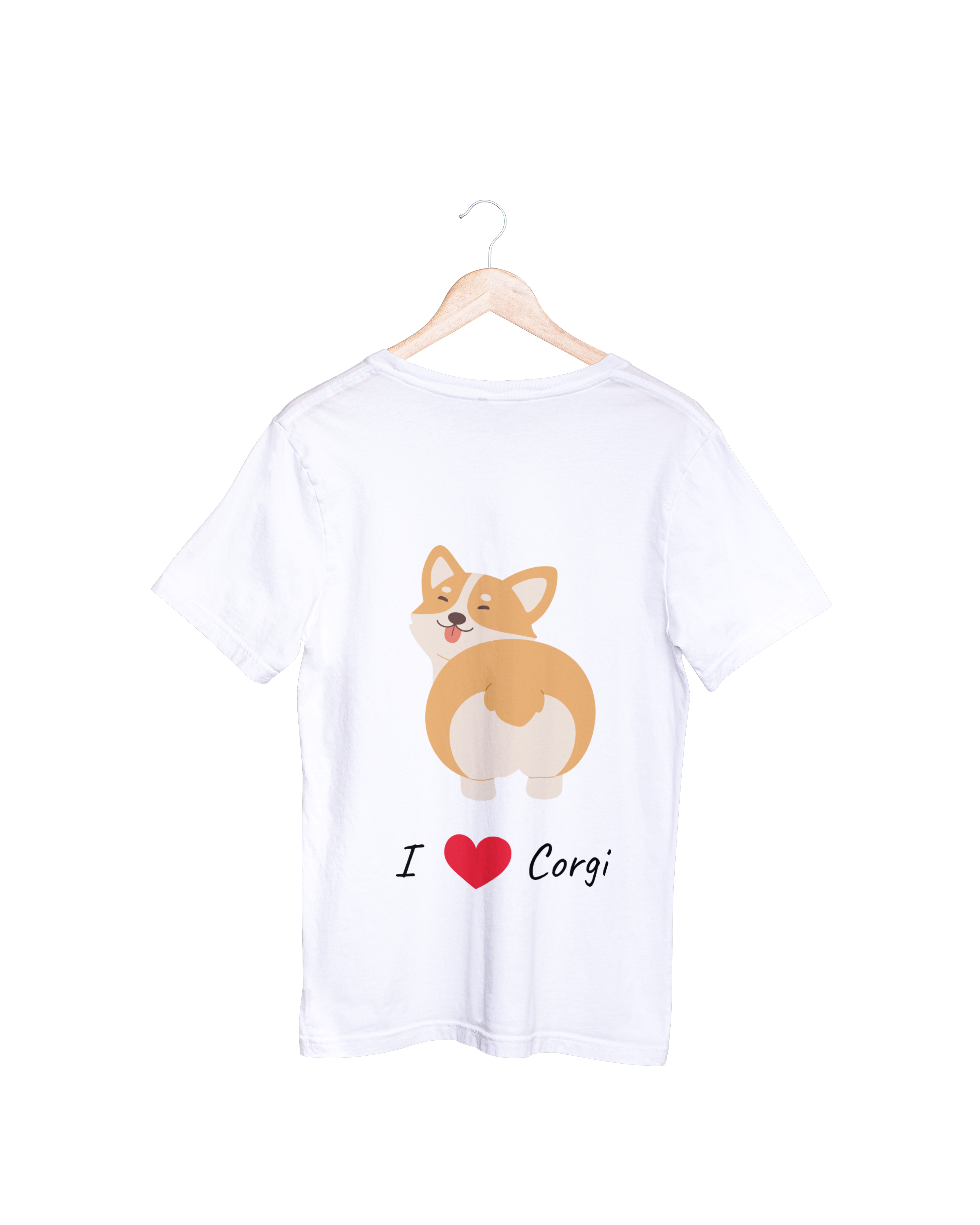 「I ♥ Corgi」T-shirt