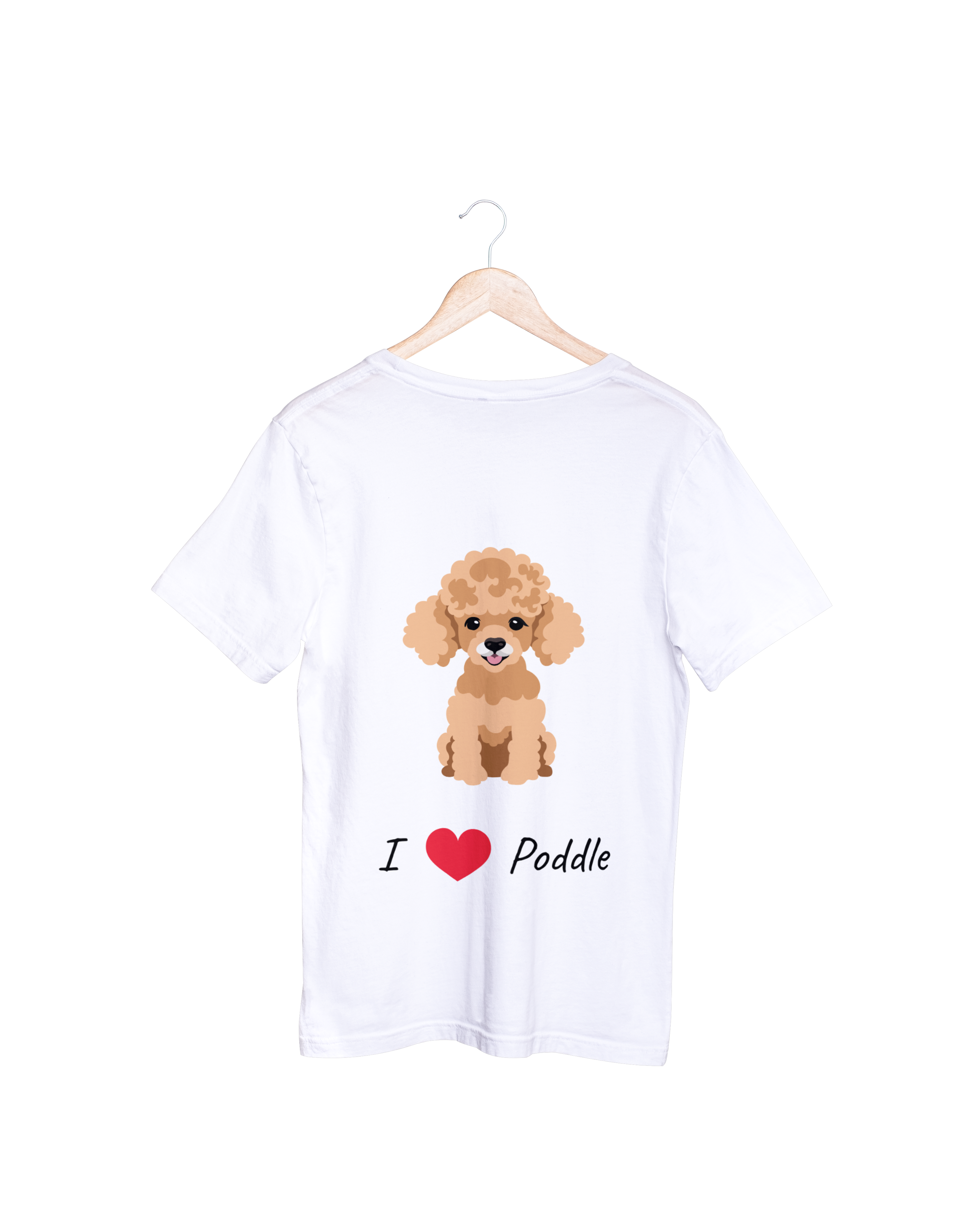 「I ♥ Poodle」T-shirt
