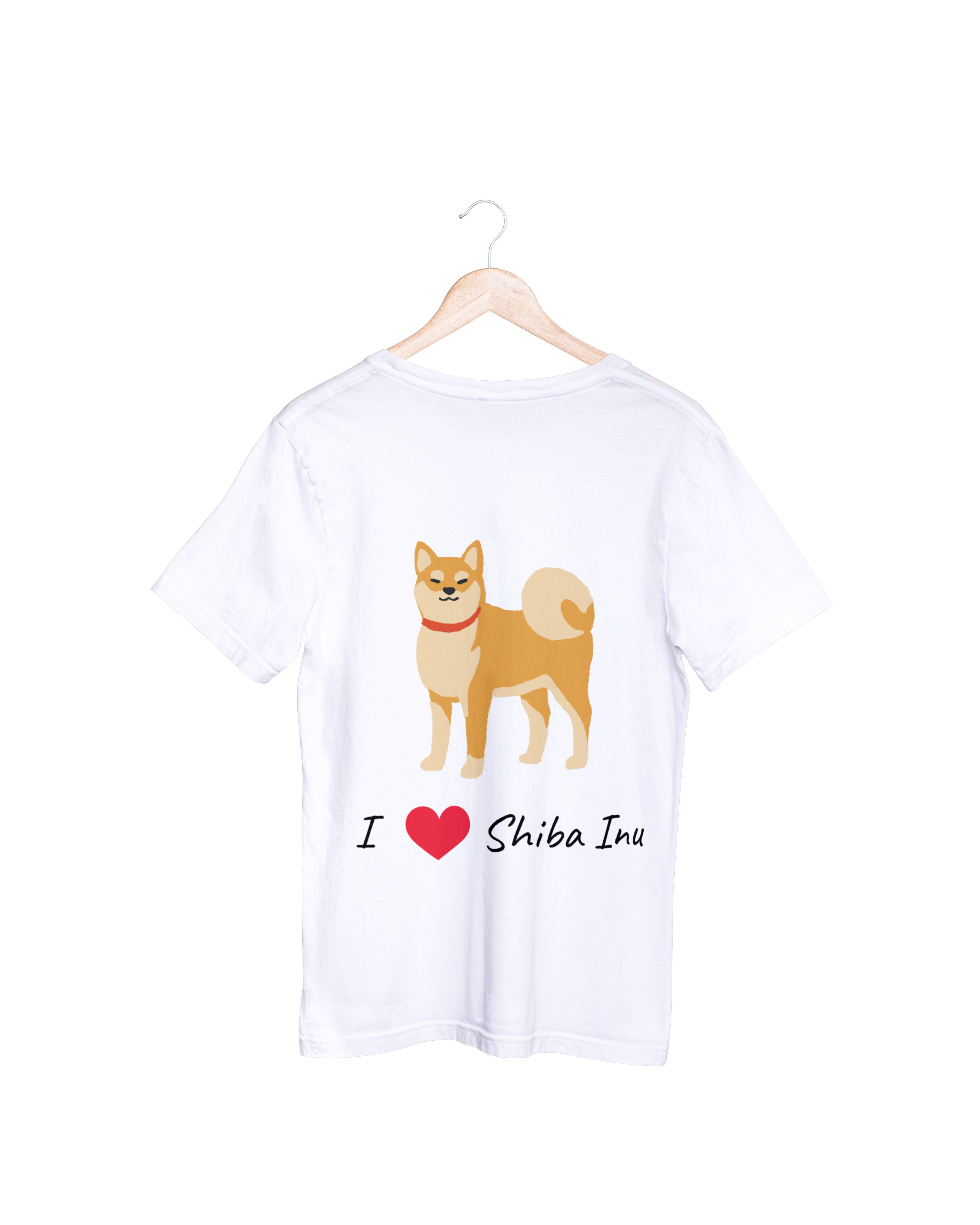 「I ♥ Shiba Inu」T-shirt