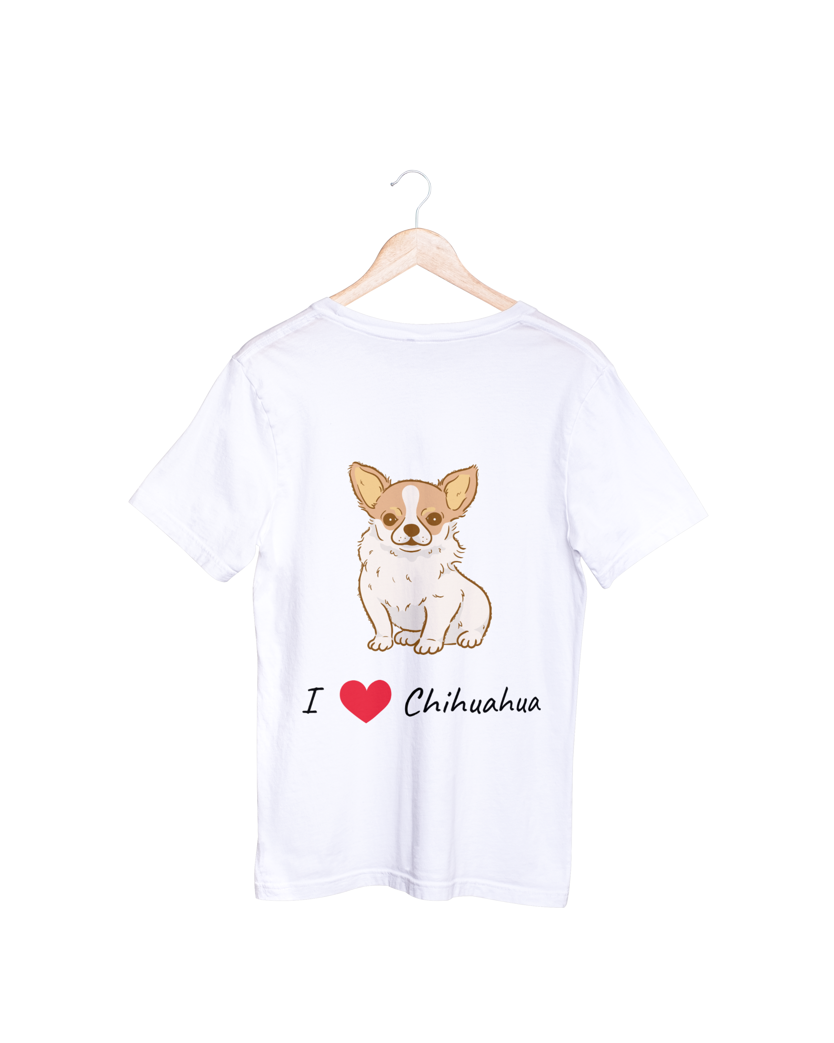 「I ♥ Chihuahua」T-shirt